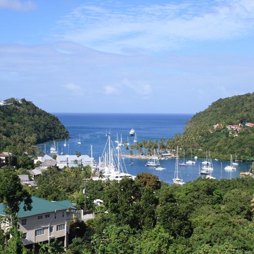 zeilen caribbean st lucia, marigot bay-1